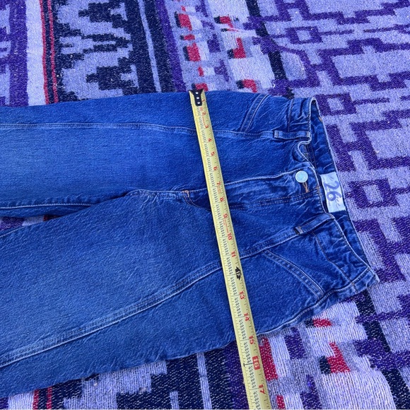 We The Free Florence jeans free people high waist flare bell bottoms size 26 - Picture 3 of 8